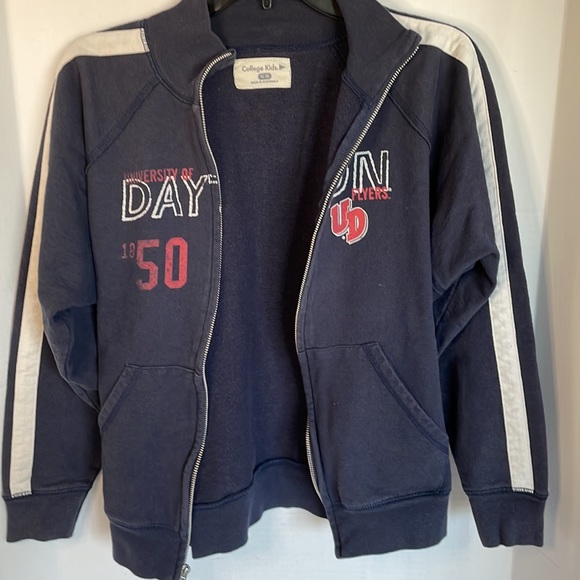 University of Dayton sweat jacket full zipper and front pockets youth 14/16 - Picture 8 of 14